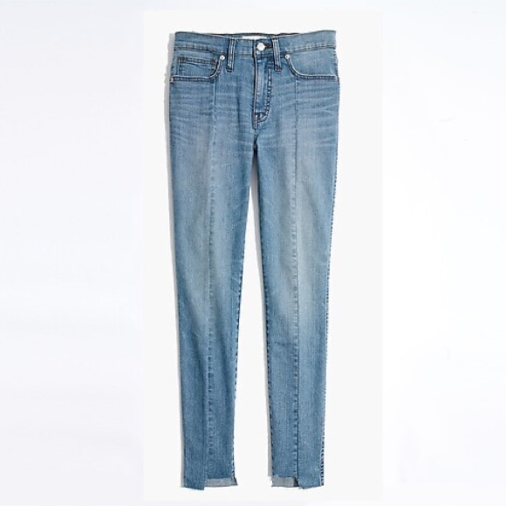 Maxwell 9” High Rise Skinny Seamed Step Hem